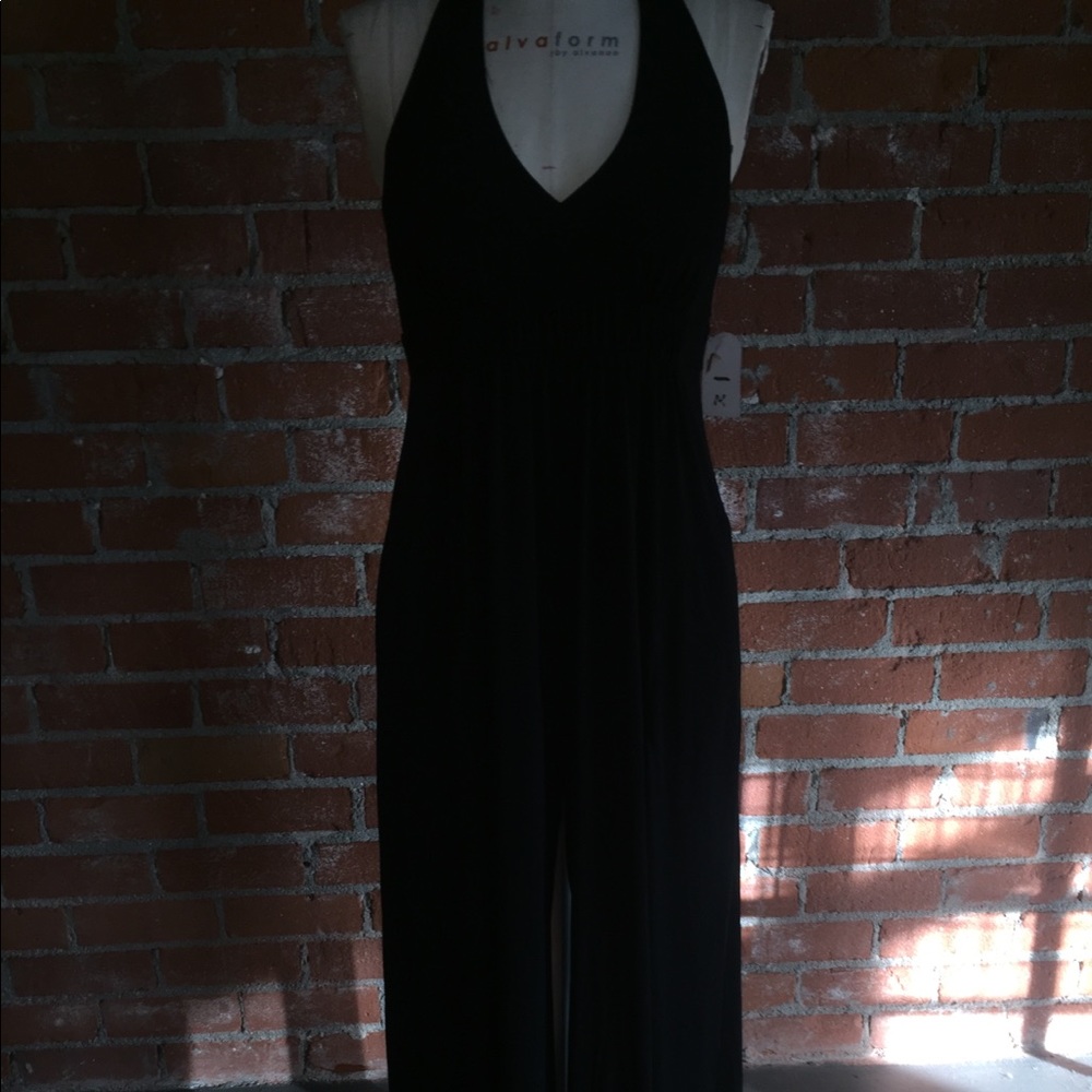 Jessica Simpson halter neck jumpsuit.